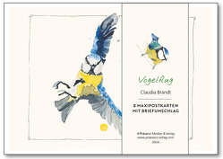 Maxi-Postkarten-Serie Vogelflug von Brandt,  Claudia