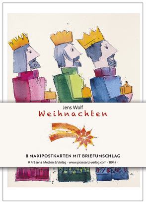 Maxi-Postkarten-Serie Weihnachten von Wolf,  Jens