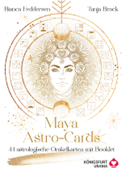 Maya-Astro-Cards: 44 astrologische Orakelkarten mit Booklet von Brock,  Tanja, Feddersen,  Bianca
