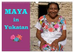 Maya in Yukatan 2024 (Wandkalender 2024 DIN A3 quer), CALVENDO Monatskalender von Grasreiner,  Silke
