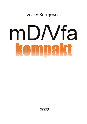 mD/Vfa kompakt von Kunigowski,  Volker