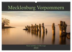 Mecklenburg Vorpommern – Wasser und Meer (Wandkalender 2024 DIN A2 quer), CALVENDO Monatskalender von Laage,  Elke