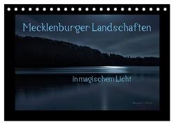 Mecklenburger Landschaften in magischem Licht (Tischkalender 2024 DIN A5 quer), CALVENDO Monatskalender von Mischuda,  Sandro