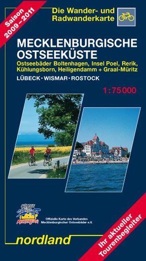 Mecklenburgische Ostseeküste, Lübeck – Wismar – Rostock von Kast,  Peter