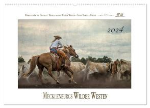 Mecklenburgs Wilder Westen (Wandkalender 2024 DIN A2 quer), CALVENDO Monatskalender von Wrede,  Martina