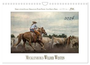 Mecklenburgs Wilder Westen (Wandkalender 2024 DIN A4 quer), CALVENDO Monatskalender von Wrede,  Martina