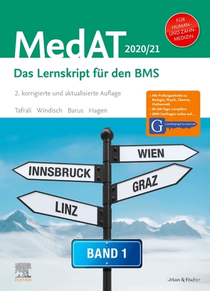 MedAT Humanmedizin/Zahnmedizin 2020/2021- Band 1 von Barus,  Sinan, Hagen,  Flora, Tafrali,  Deniz, Windisch,  Paul Yannick