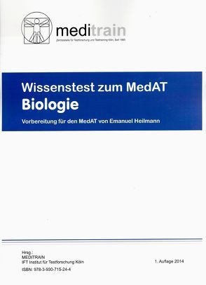 MedAT Basiskenntnistest für medizinische Studien (BMS) Ban 1: Biologie von Heilmann,  Emanuel