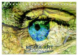 MEDIA-ART Der Kunstkalender (Tischkalender 2024 DIN A5 quer), CALVENDO Monatskalender von Lauer,  Bernd