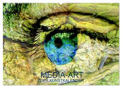 MEDIA-ART Der Kunstkalender (Wandkalender 2024 DIN A2 quer), CALVENDO Monatskalender von Lauer,  Bernd