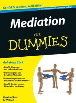 Mediation für Dummies von Oboth,  Monika, Weckert,  Al