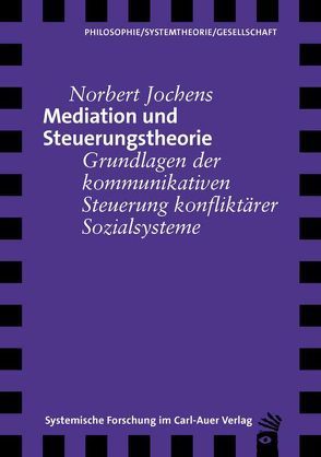 Mediation und Steuerungstheorie von Jochens,  Norbert