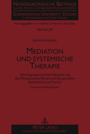 Mediation und systemische Therapie von Cornelius,  Jasmin