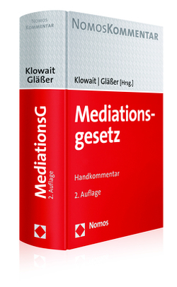 Mediationsgesetz von Gläßer,  Ulla, Klowait,  Jürgen