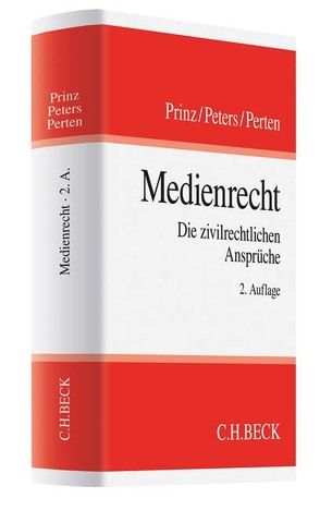 Medienrecht von Perten,  Volker, Peters,  Butz, Prinz,  Matthias