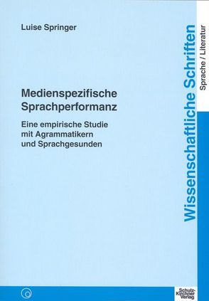 Medienspezifische Sprachperformanz von Springer,  Luise