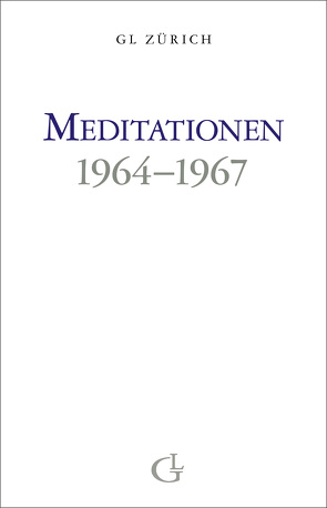 Meditationen 1964-1967 von Brunner,  Beatrice