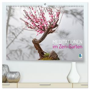 Meditationen im Zen-Garten (hochwertiger Premium Wandkalender 2024 DIN A2 quer), Kunstdruck in Hochglanz von CALVENDO,  CALVENDO