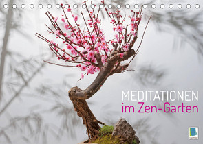 Meditationen im Zen-Garten (Tischkalender 2023 DIN A5 quer) von CALVENDO