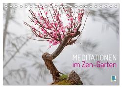 Meditationen im Zen-Garten (Tischkalender 2024 DIN A5 quer), CALVENDO Monatskalender von CALVENDO,  CALVENDO