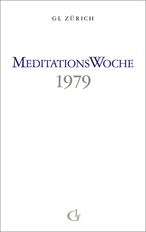Meditationswoche 1979 von Brunner,  Beatrice