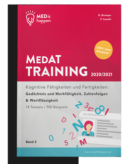 MEDithappen MedAT Training 2020/2021, Band 2 von Boztepe,  Bedirhan, Casetti,  Pascal