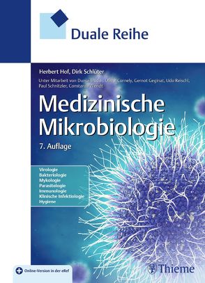 Duale Reihe Medizinische Mikrobiologie von Hof,  Herbert, Schlüter,  Dirk