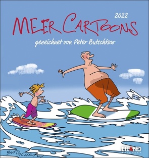 Meer Cartoons Postkartenkalender 2022 von Butschkow,  Peter, Eiland