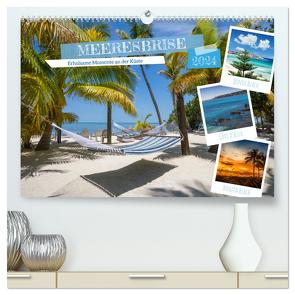 MEEREBRISE Erholsame Momente an der Küste (hochwertiger Premium Wandkalender 2024 DIN A2 quer), Kunstdruck in Hochglanz von Viola,  Melanie