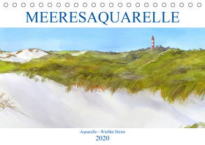 MEERESAQUARELLE (Tischkalender 2020 DIN A5 quer) von Meier,  Wiebke