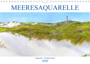 MEERESAQUARELLE (Wandkalender 2020 DIN A4 quer) von Meier,  Wiebke