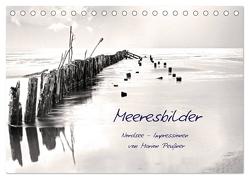 Meeresbilder – Nordsee-Impressionen (Tischkalender 2024 DIN A5 quer), CALVENDO Monatskalender von Peußner,  Marion