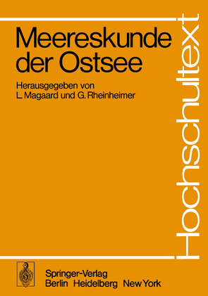Meereskunde der Ostsee von Magaard,  L., Rheinheimer,  G.