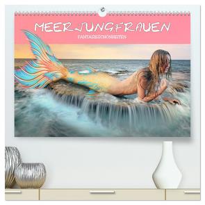 Meerjungfrauen – Fantasieschönheiten (hochwertiger Premium Wandkalender 2024 DIN A2 quer), Kunstdruck in Hochglanz von Brunner-Klaus,  Liselotte