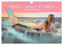 Meerjungfrauen – Fantasieschönheiten (Wandkalender 2024 DIN A4 quer), CALVENDO Monatskalender von Brunner-Klaus,  Liselotte