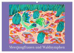 Meerjungfrauen und Waldnymphen (Wandkalender 2024 DIN A2 quer), CALVENDO Monatskalender von Niisirum,  Niisirum