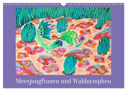 Meerjungfrauen und Waldnymphen (Wandkalender 2024 DIN A3 quer), CALVENDO Monatskalender von Niisirum,  Niisirum