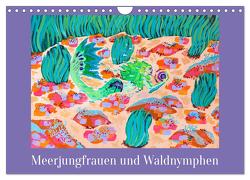 Meerjungfrauen und Waldnymphen (Wandkalender 2024 DIN A4 quer), CALVENDO Monatskalender von Niisirum,  Niisirum