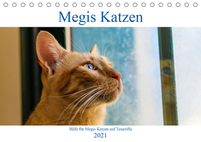 Megis Katzen (Tischkalender 2021 DIN A5 quer) von Kovac,  Megi