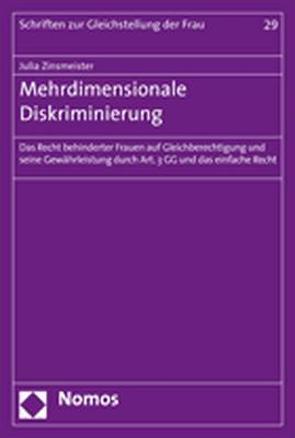 Mehrdimensionale Diskriminierung von Zinsmeister,  Julia