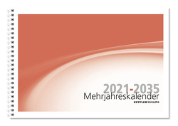 Mehrjahreskalender – 15 Jahre (2022 – 2036) – 29,9×20,6 cm – 6 Monate auf 1 Seite – Mehrjahresplaner – Ringbindung – inkl. Notizbereich – 991-1100