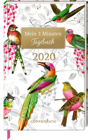 Mein 3 Minuten Tagebuch 2020 (Bunte Vögel) von Behr,  Barbara