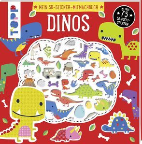 Mein 3D-Sticker-Mitmachbuch: Dinos von Machell,  Dawn