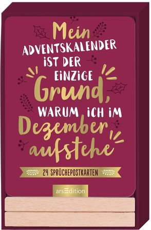 Mein Adventskalender ist der einzige Grund, warum ich im Dezember aufstehe