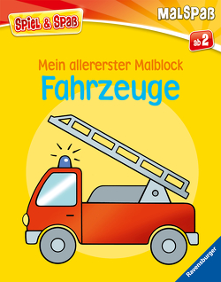 Mein allererster Malblock: Fahrzeuge von Pahl,  Simone