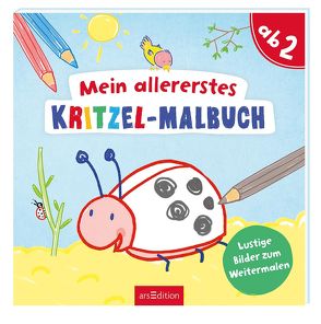 Mein allererstes Kritzel-Malbuch von Schiefelbein,  Susanne