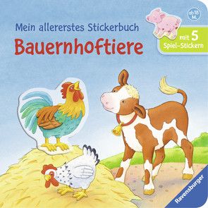 Mein allererstes Stickerbuch: Bauernhoftiere von Cuno,  Sabine, Dal Lago,  Gabriele