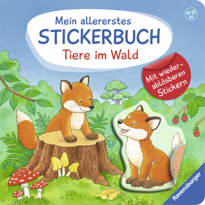 Mein allererstes Stickerbuch: Tiere im Wald von Dal Lago,  Gabriele