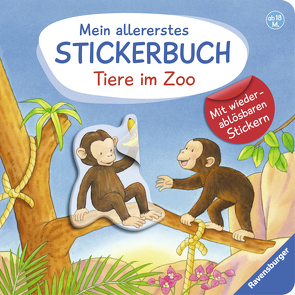 Mein allererstes Stickerbuch: Tiere im Zoo von Dal Lago,  Gabriele