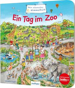 Mein allererstes Wimmelbuch: Ein Tag im Zoo von Kugler,  Christine, Schumann,  Sibylle
